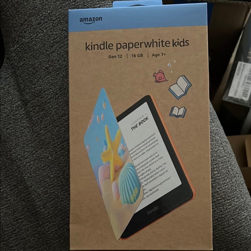 Amazon Kindle Black eBook Reader with E-Ink Display